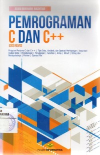 Pemrograman C Dan C++